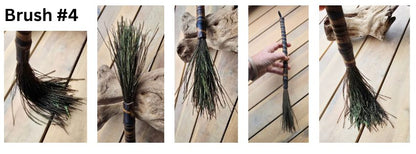 Handcrafted Feather Brushes for Fluid Media – Sold Individually Paintbrushes Elizabeth Schowachert Art