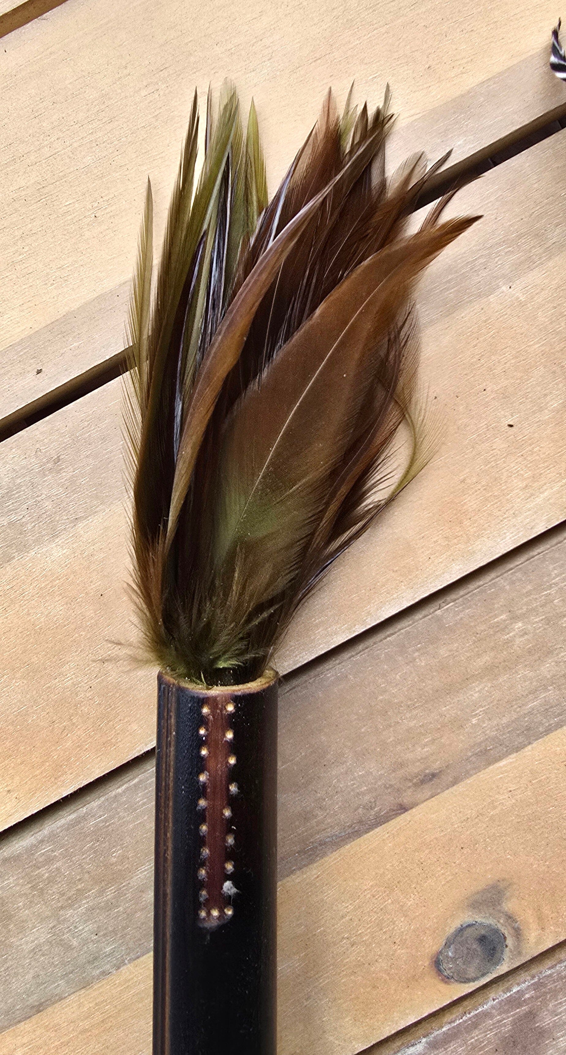 Handcrafted Feather Brushes for Fluid Media – Sold Individually Paintbrushes Elizabeth Schowachert Art