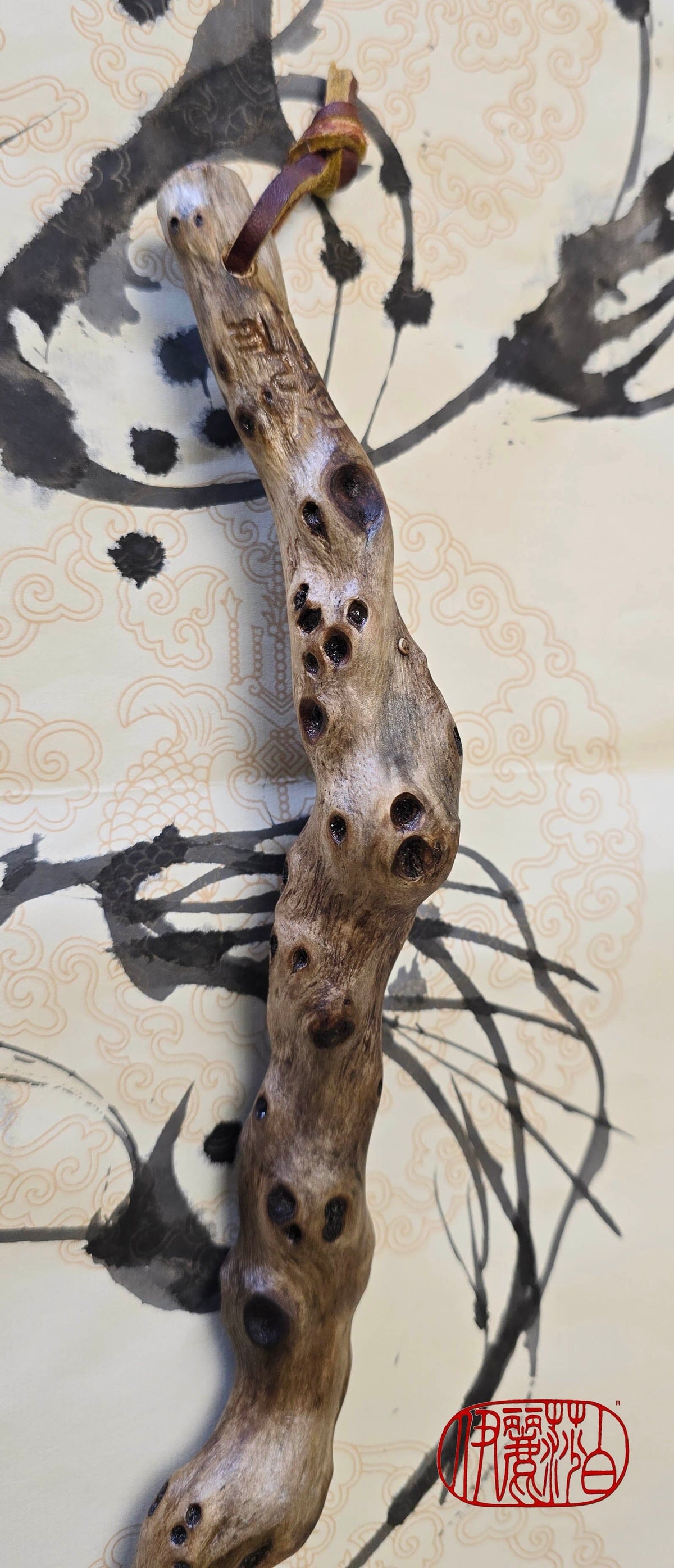 Handmade Driftwood White Horsehair Sumi-e Brush Paintbrushes Elizabeth Schowachert Art