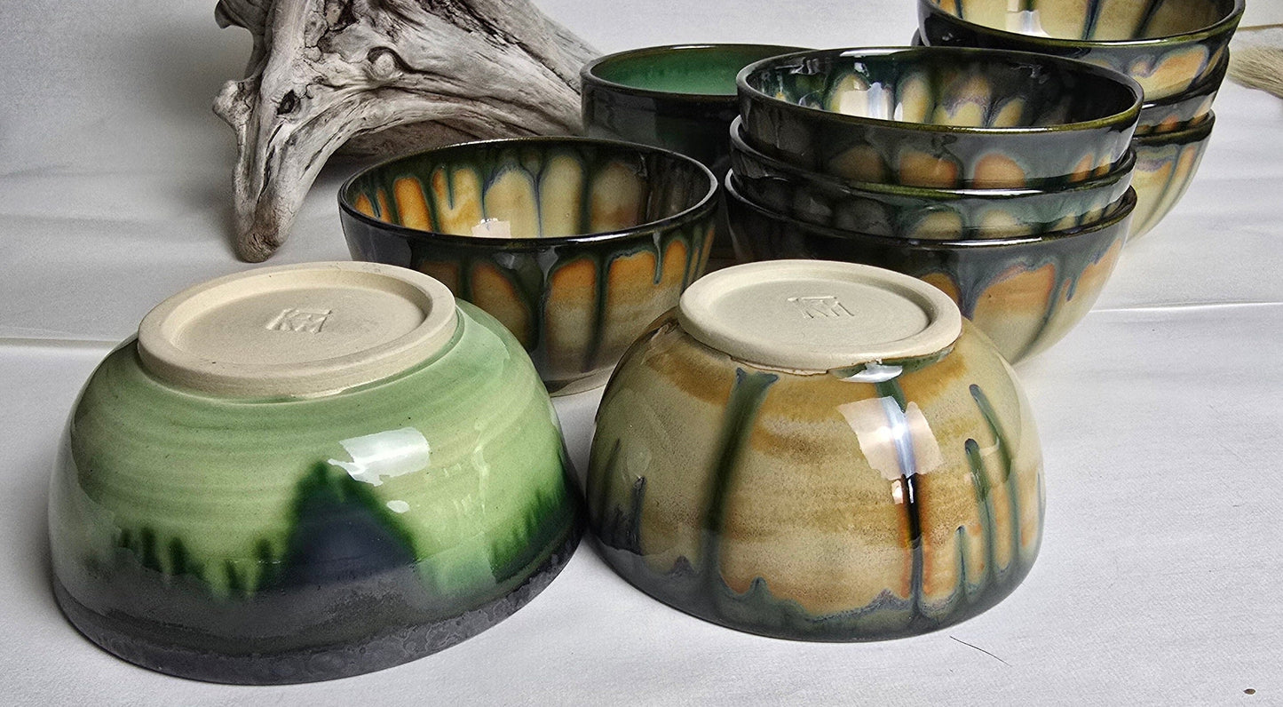 Ink Bowl, Hand Thrown Stoneware Ceramic & Pottery Elizabeth Schowachert Art