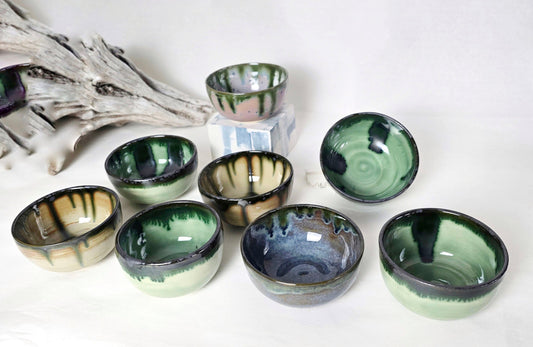 Ink Bowl, Hand Thrown Stoneware Ceramic & Pottery Elizabeth Schowachert Art