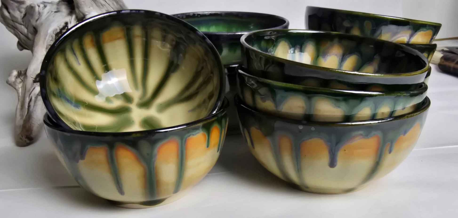 Ink Bowl, Hand Thrown Stoneware Ceramic & Pottery Elizabeth Schowachert Art