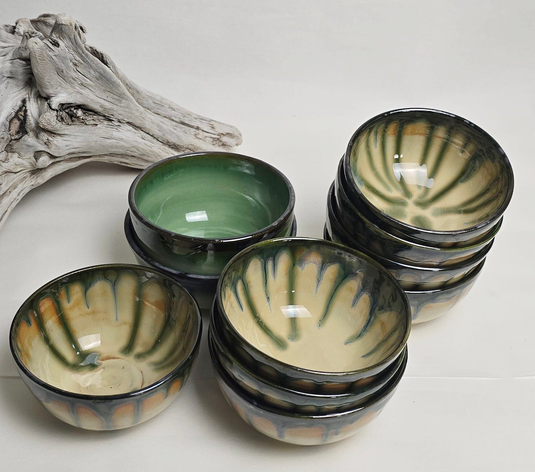 Ink Bowl, Hand Thrown Stoneware Ceramic & Pottery Elizabeth Schowachert Art