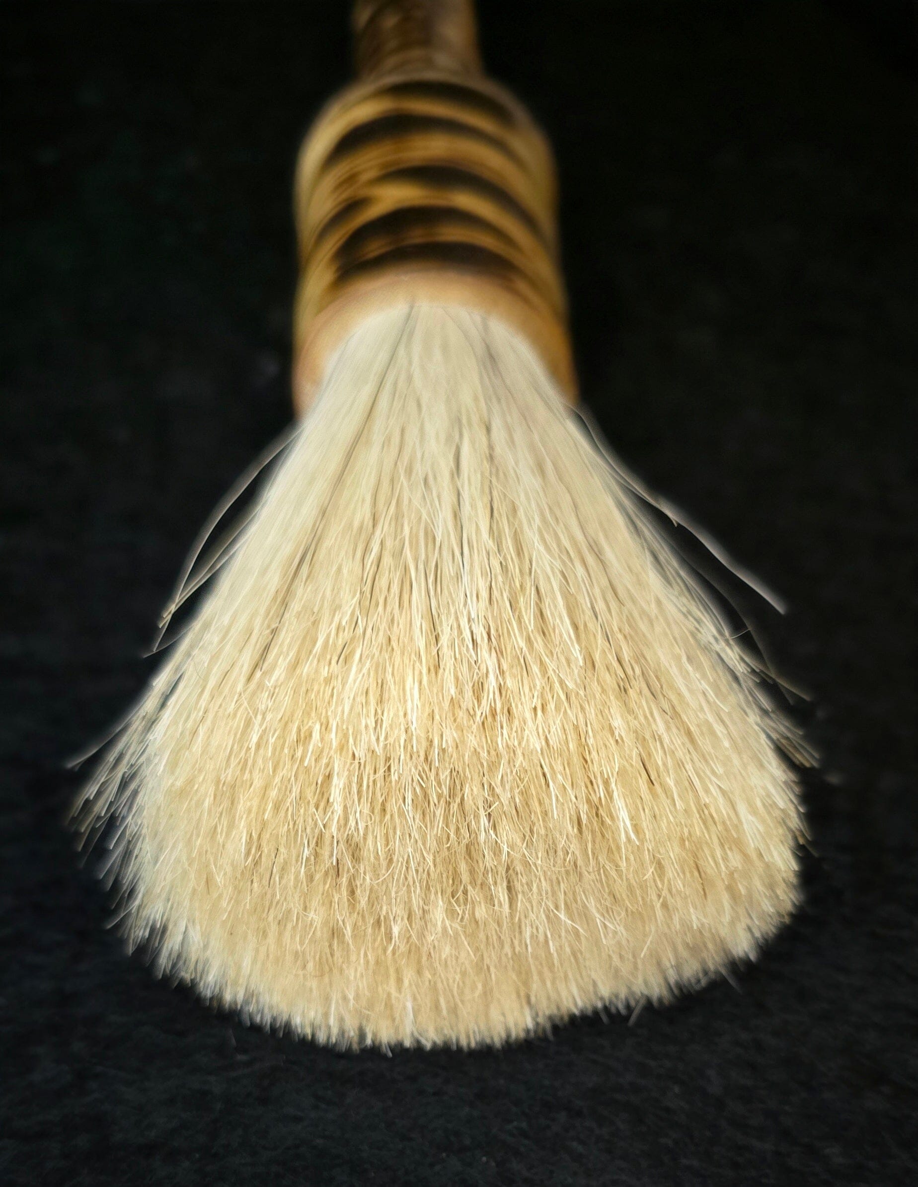 Large White Horsehair Sumi-e Brush | Bamboo Handle & Ferrule Paintbrush Elizabeth Schowachert Art