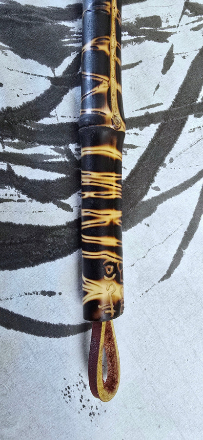 Mixed Horsehair Brush with Bamboo Handle and Ceramic Ferrule Paintbrush Elizabeth Schowachert Art