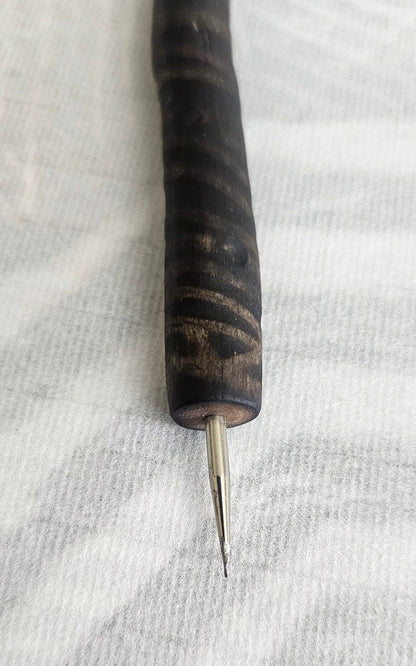 Needle Point Stylus's with Driftwood Handles pointed stylus Elizabeth Schowachert Art
