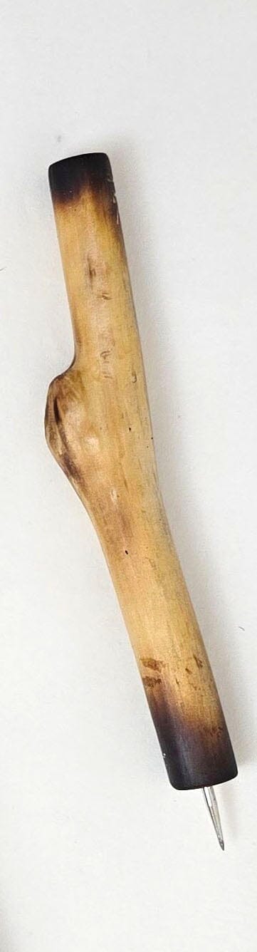 Pointed Stylus with Birch Driftwood Handle Art Supplies Elizabeth Schowachert Art
