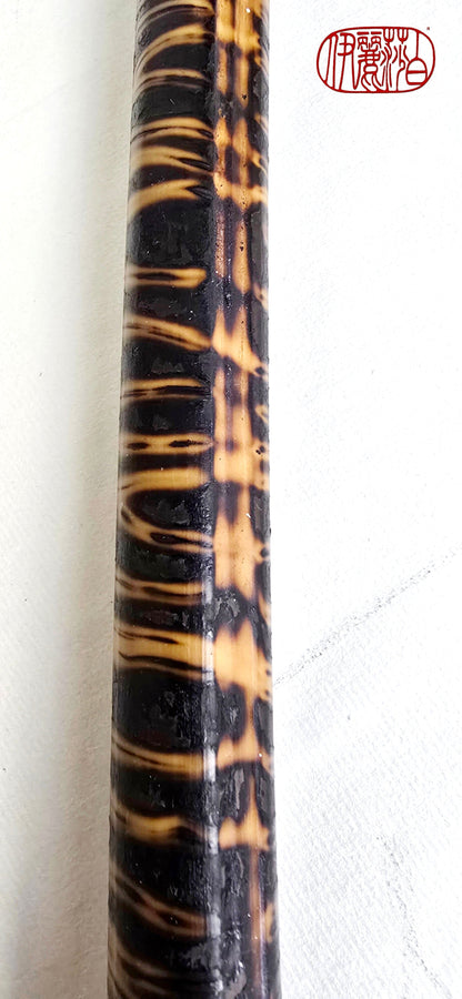 Premium Black Horsehair Brush – Burned Bamboo Handle Sumi-e Paint Brush Elizabeth Schowachert Art