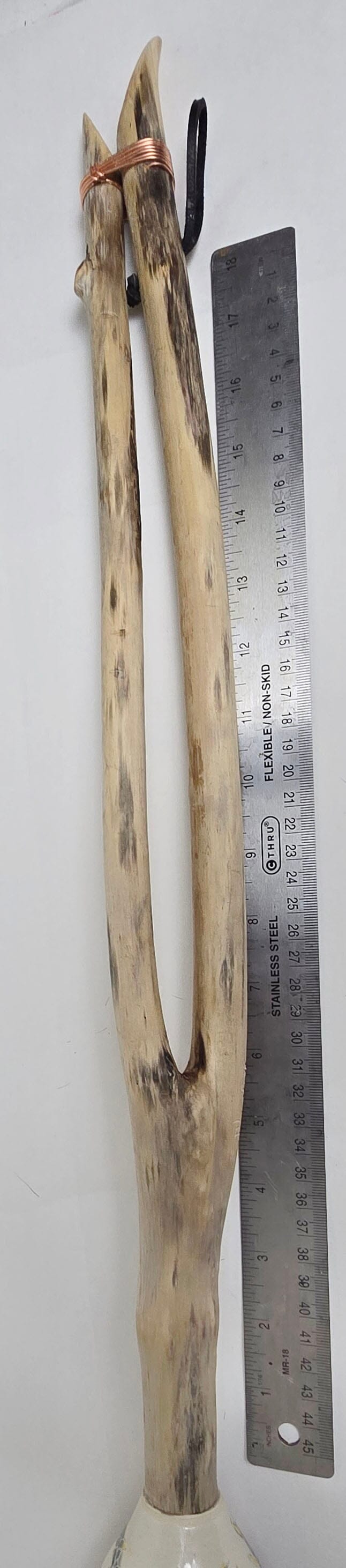 Premium Horsehair Brush with Dragon Ceramic Ferrule and Birch Driftwood Handle Paintbrushes Elizabeth Schowachert Art