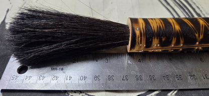 Premium Horsehair Sumi-e Brush with Burned Bamboo Handle Paintbrush Elizabeth Schowachert Art