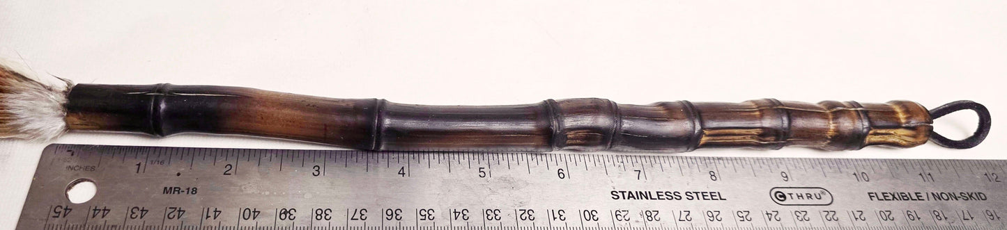 Rooster Feather Brush – Bamboo Handle Paintbrushes Elizabeth Schowachert Art