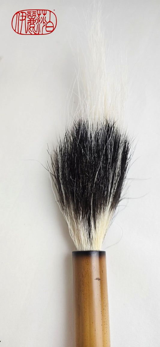 Skunk Hair Detail Brush with Bamboo Handle Paintbrushes Elizabeth Schowachert Art
