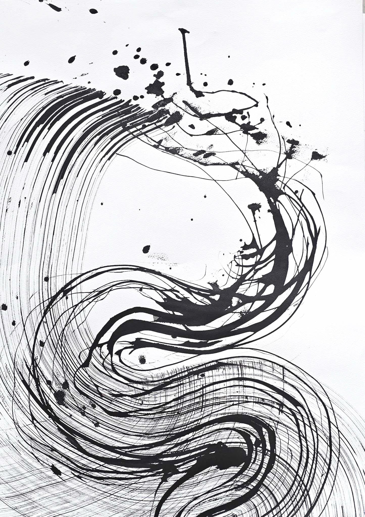 "The Alchemy of Ink" - A 5-Day Immersive Zen Artist Retreat 2025 WORKSHOP Elizabeth Schowachert Art