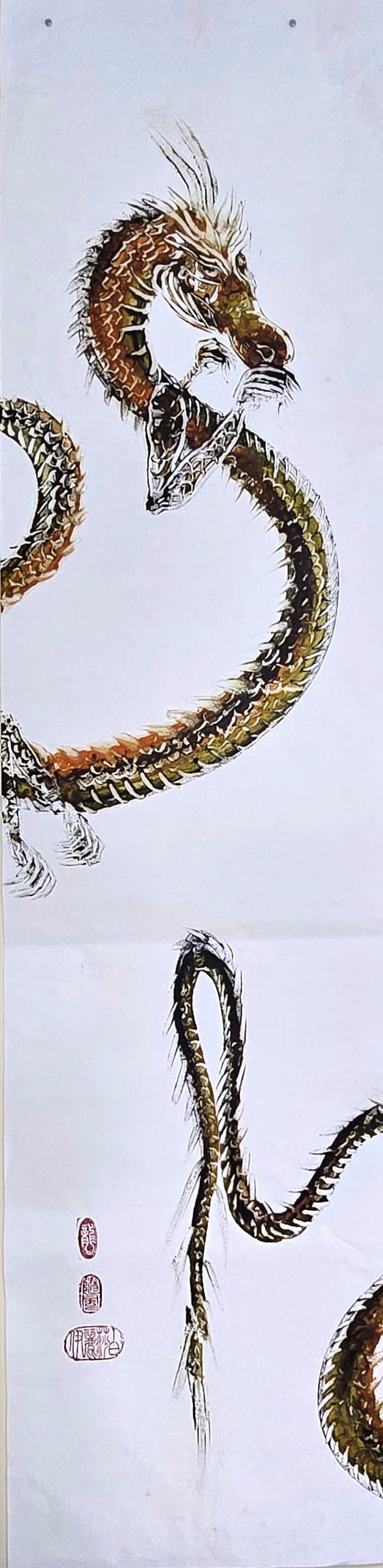 Through Air and Memory— Encaustic Monotype on Handmade Asian Paper Artwork Elizabeth Schowachert Art