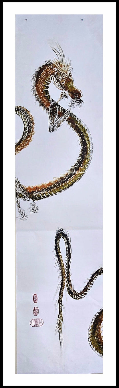 Through Air and Memory— Encaustic Monotype on Handmade Asian Paper Artwork Elizabeth Schowachert Art