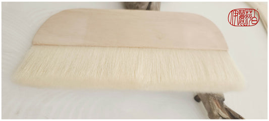 Da Vinci Hake brush 11245 num 6, white goat hair, shellac, ideal for  watercolor.
