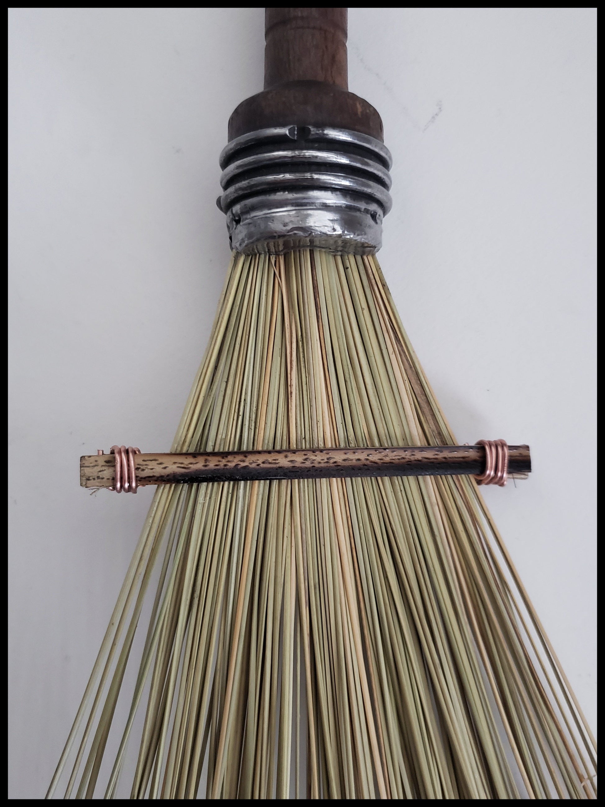 Large African Fiber Fan Paint Brush with Bamboo Handle – Elizabeth  Schowachert Art