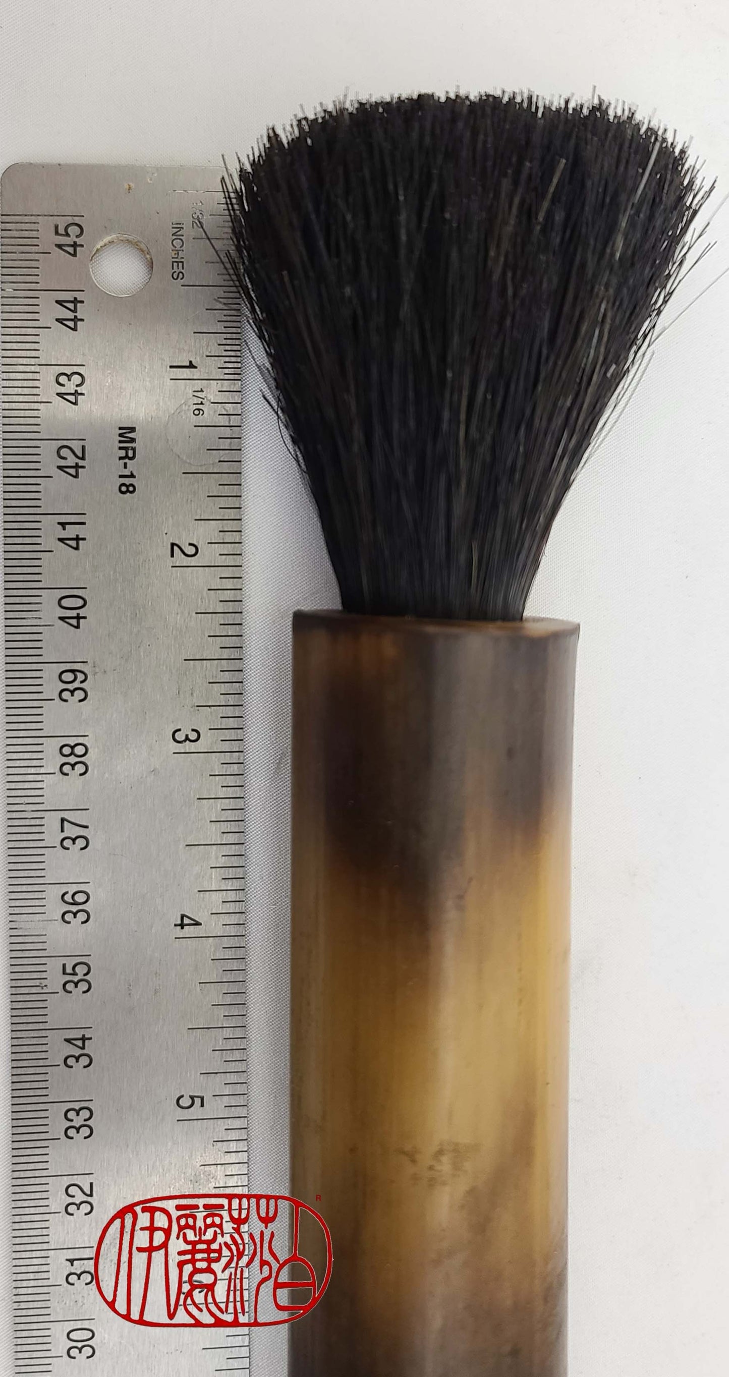 Black Coarse Horsehair Paint Brush Art Supplies Elizabeth Schowachert Art