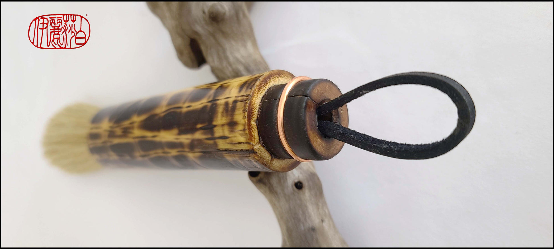 Boars Hair Paintbrush with Bamboo Handle Art & Crafting Materials Elizabeth Schowachert Art