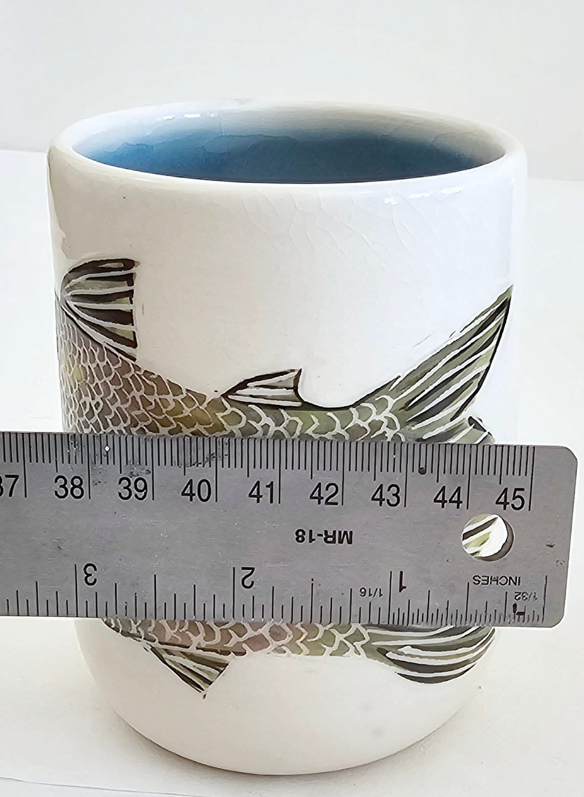 Ceramic No Spill Fisherman Mug Non Spill Mug by Otagiri Japan