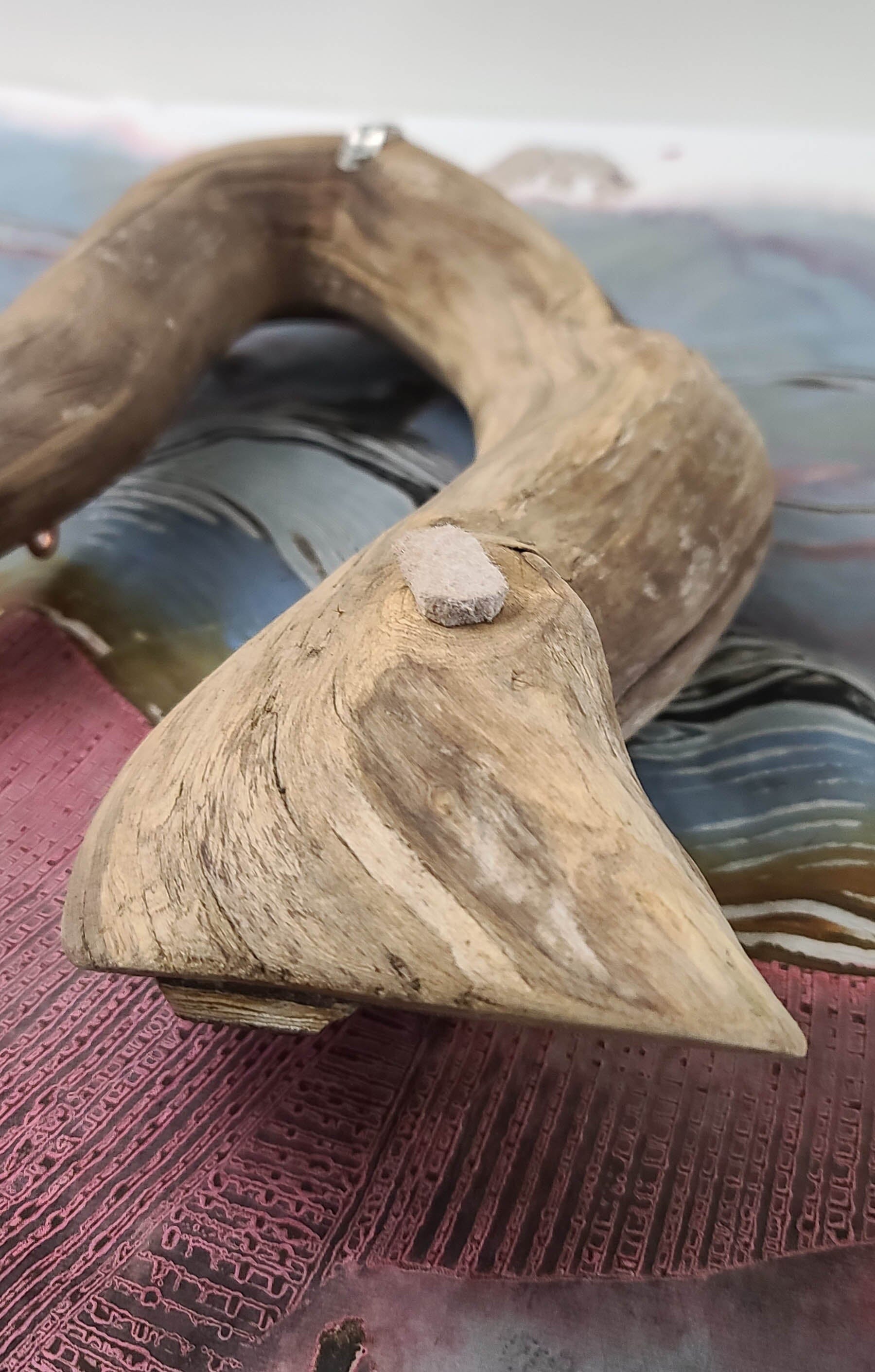 Fine Point Horsehair Brush with Hand-Burnished Driftwood Handle – Elizabeth  Schowachert Art