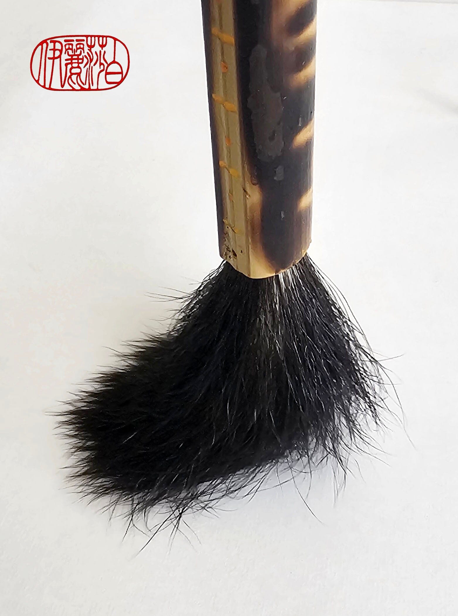 Dynamic Mark-Making Natural Skunk Bristle Paint Brushes Paintbrush Elizabeth Schowachert Art
