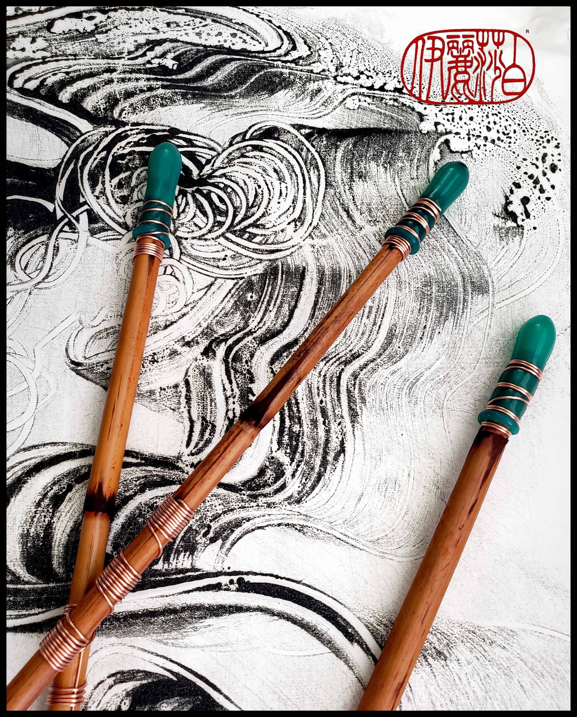 Encaustic Monotype Drawing Pens - Handmade Art Brush – Elizabeth  Schowachert Art