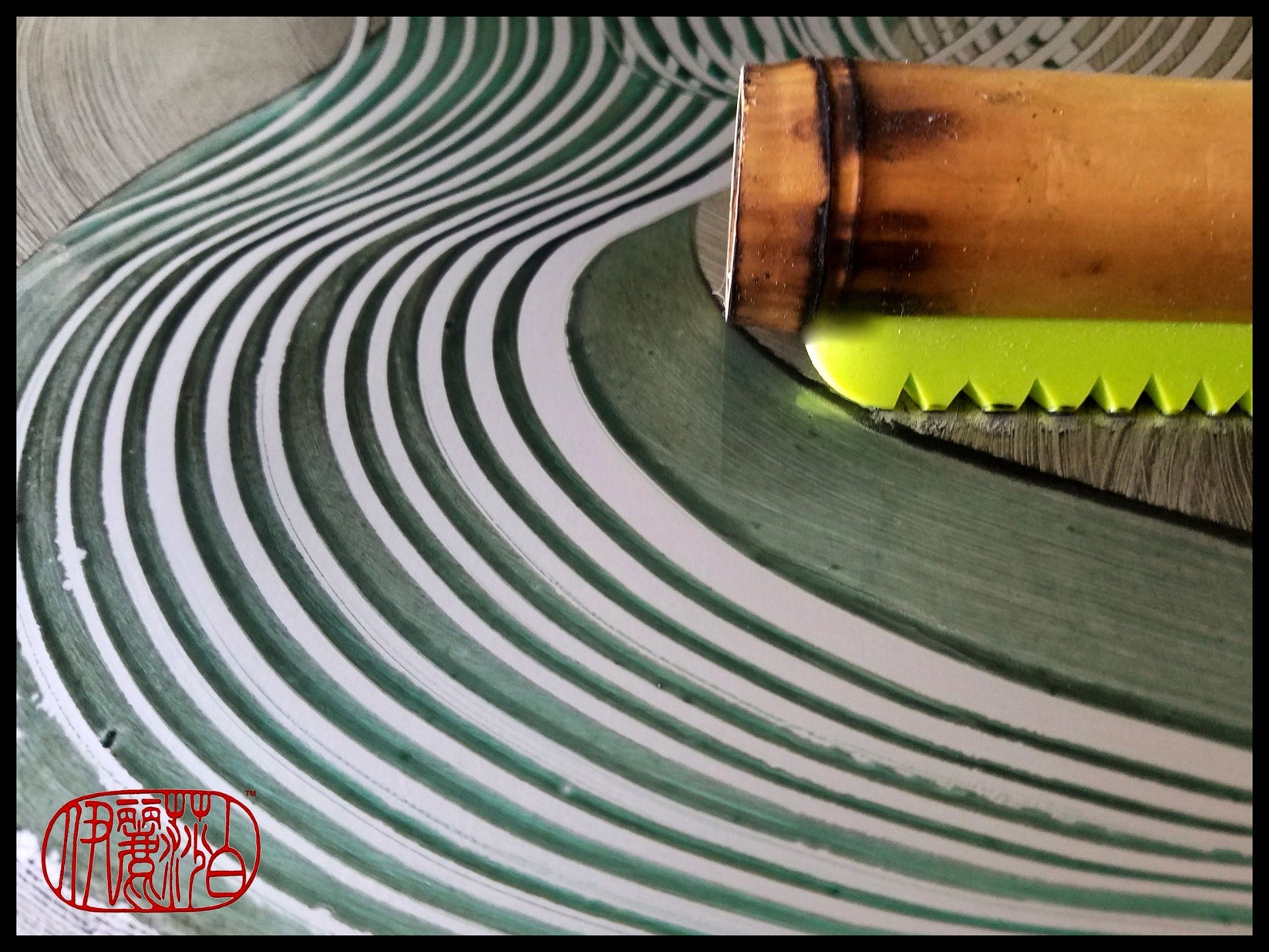 Silicone Blade Saw Tooth (2" 12") Elizabeth Schowachert Art