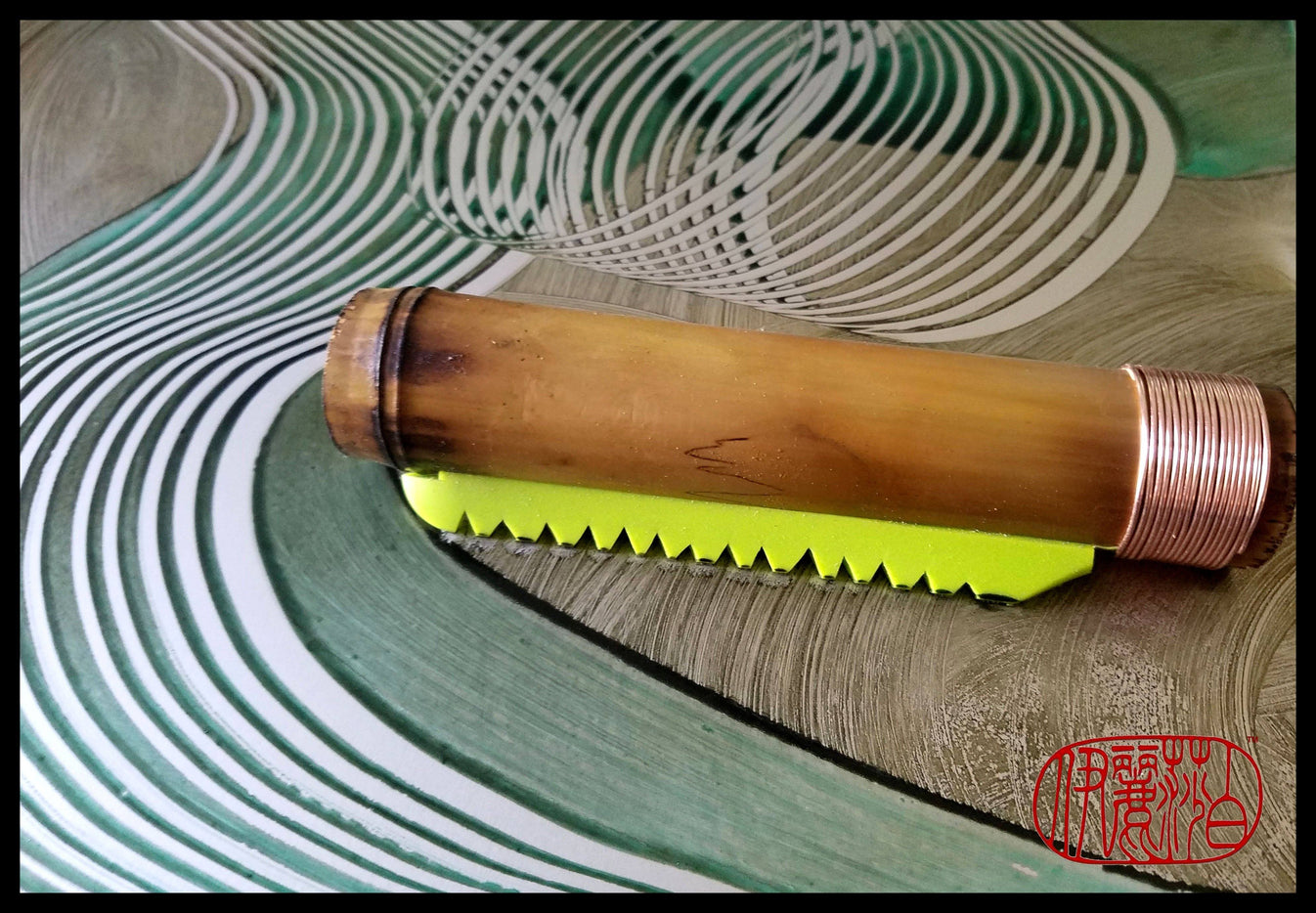 Silicone Blade Saw Tooth (2" 12") Elizabeth Schowachert Art