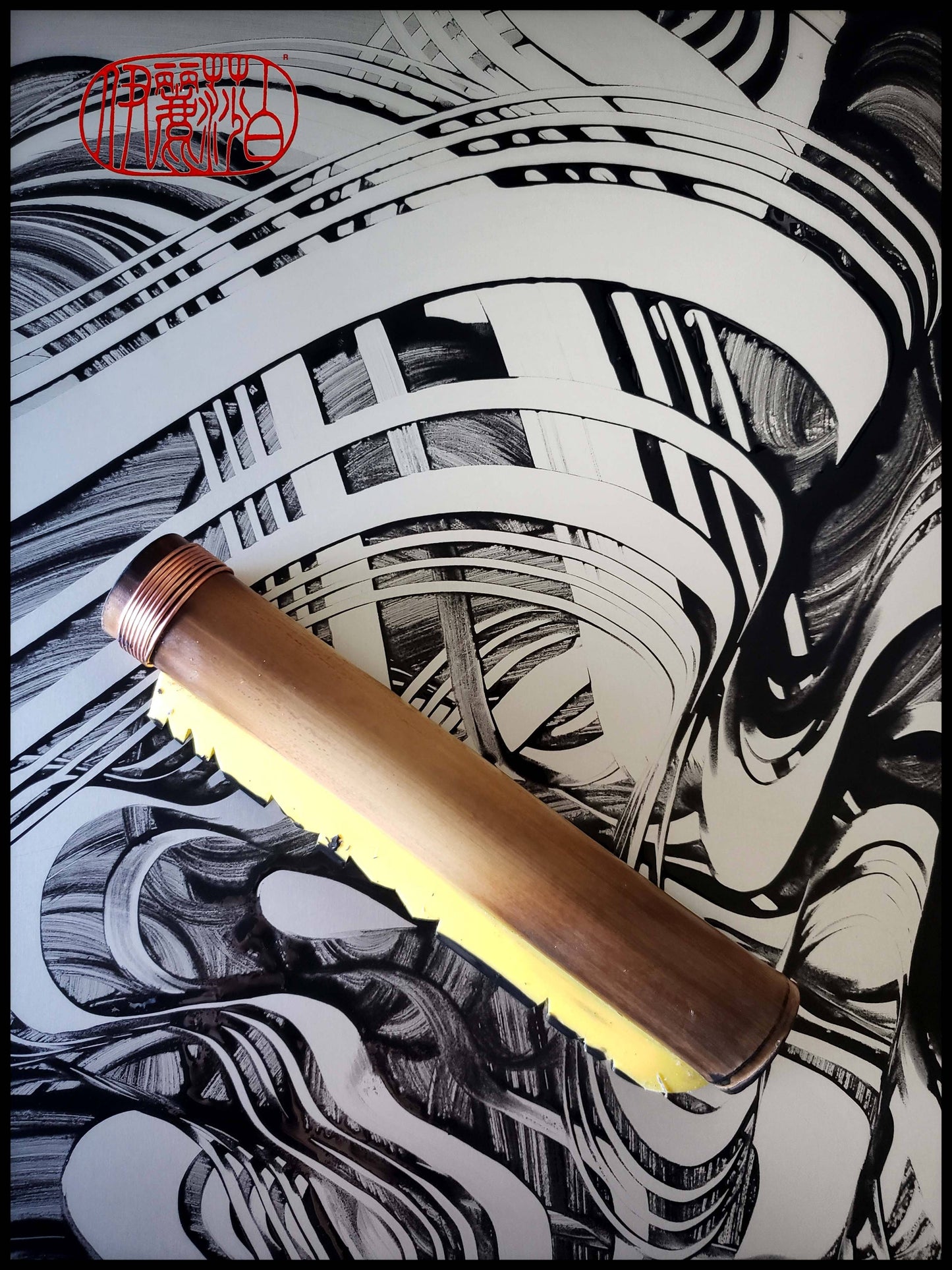ESA Silicone Blade Mark Making Tool For Encaustic Hot Box Art Supplies Elizabeth Schowachert Art