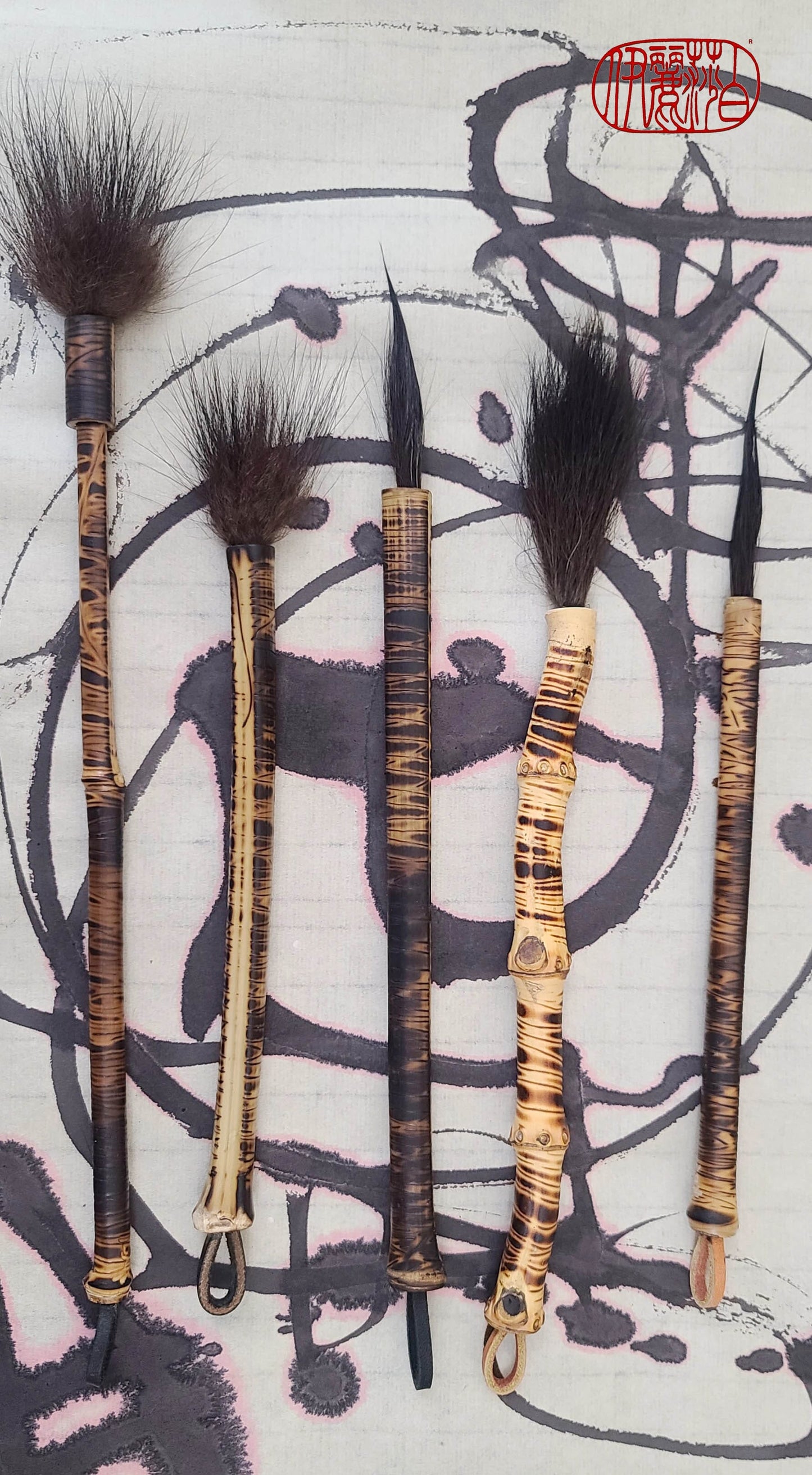 Fine Point Sable & Multi-Point Skunk Paintbrushes Paintbrush Elizabeth Schowachert Art