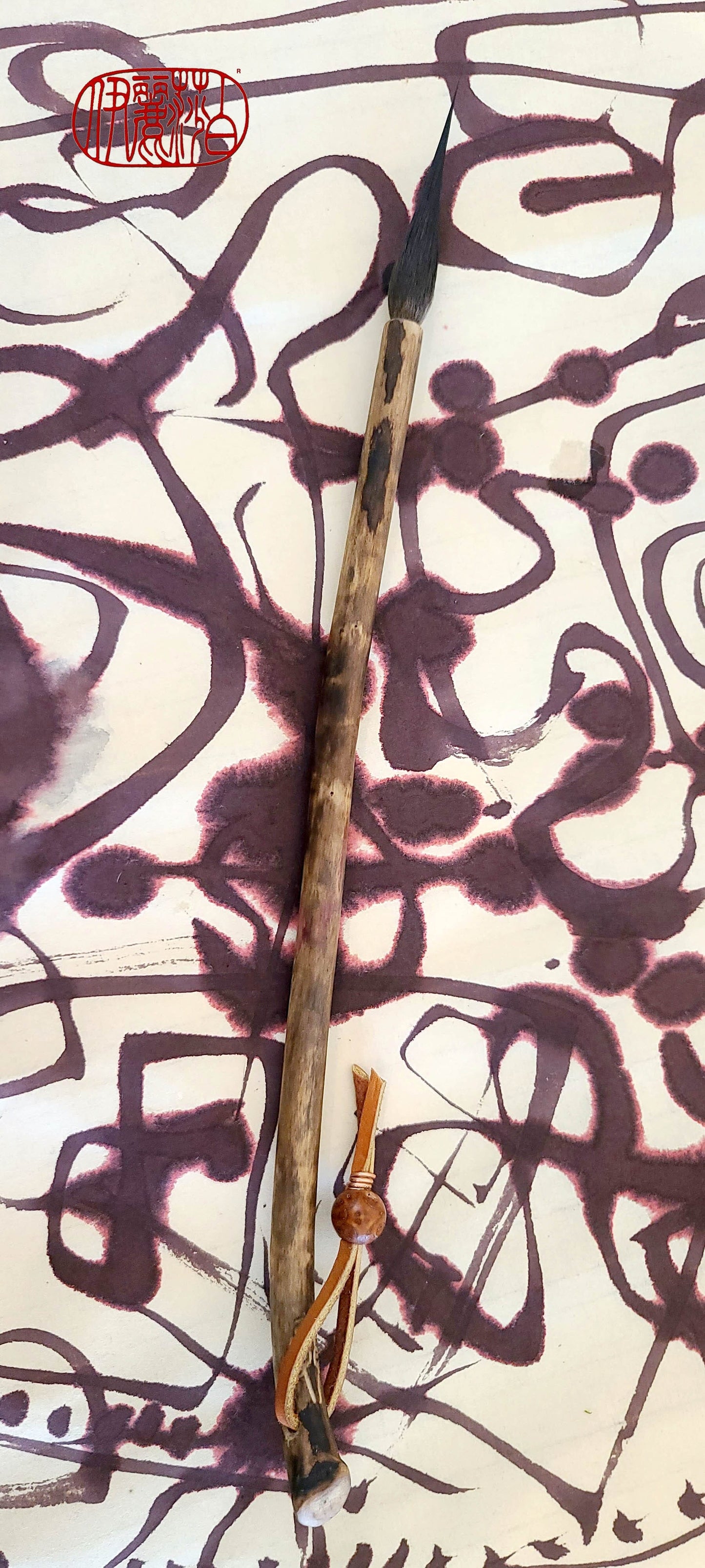 Fine Point Sable Paintbrushes With Driftwood Handles Paintbrush Elizabeth Schowachert Art