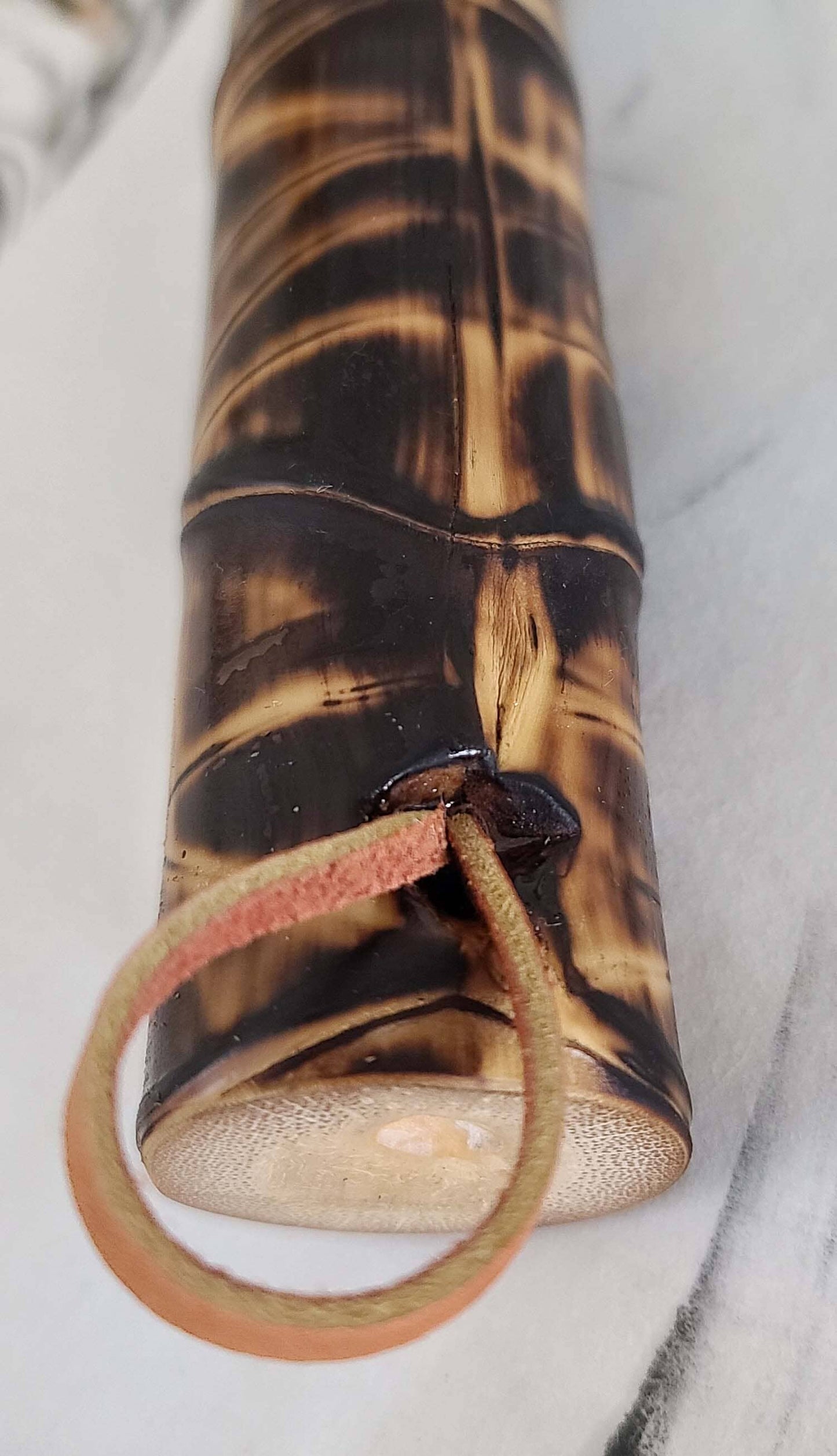Goat Hair Mop Paintbrush with Bamboo Handle Painter's Brush Elizabeth Schowachert Art