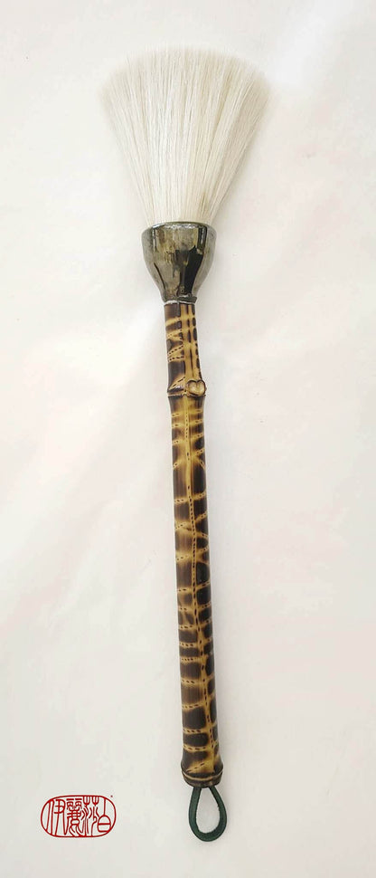 Goat Hair Sumi-e Paintbrush with Bamboo Handle Painter's Brush Elizabeth Schowachert Art