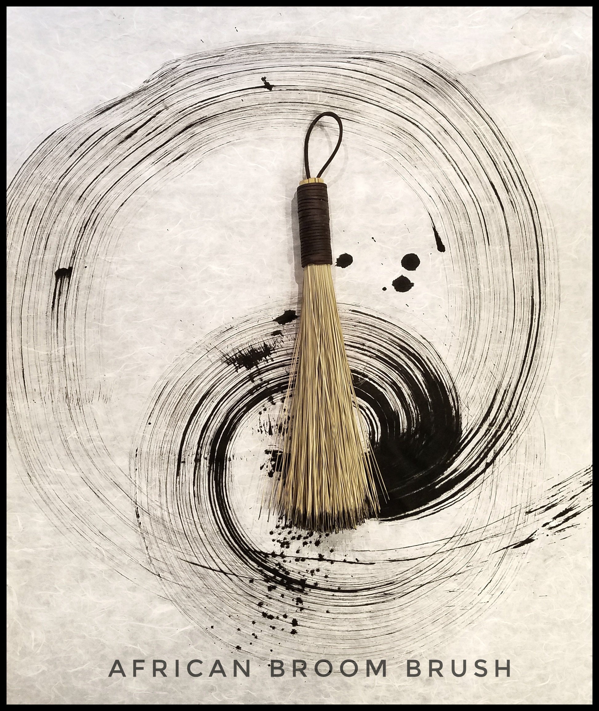 10/0 White Bristle Fan Select Brush @ Raw Materials Art Supplies