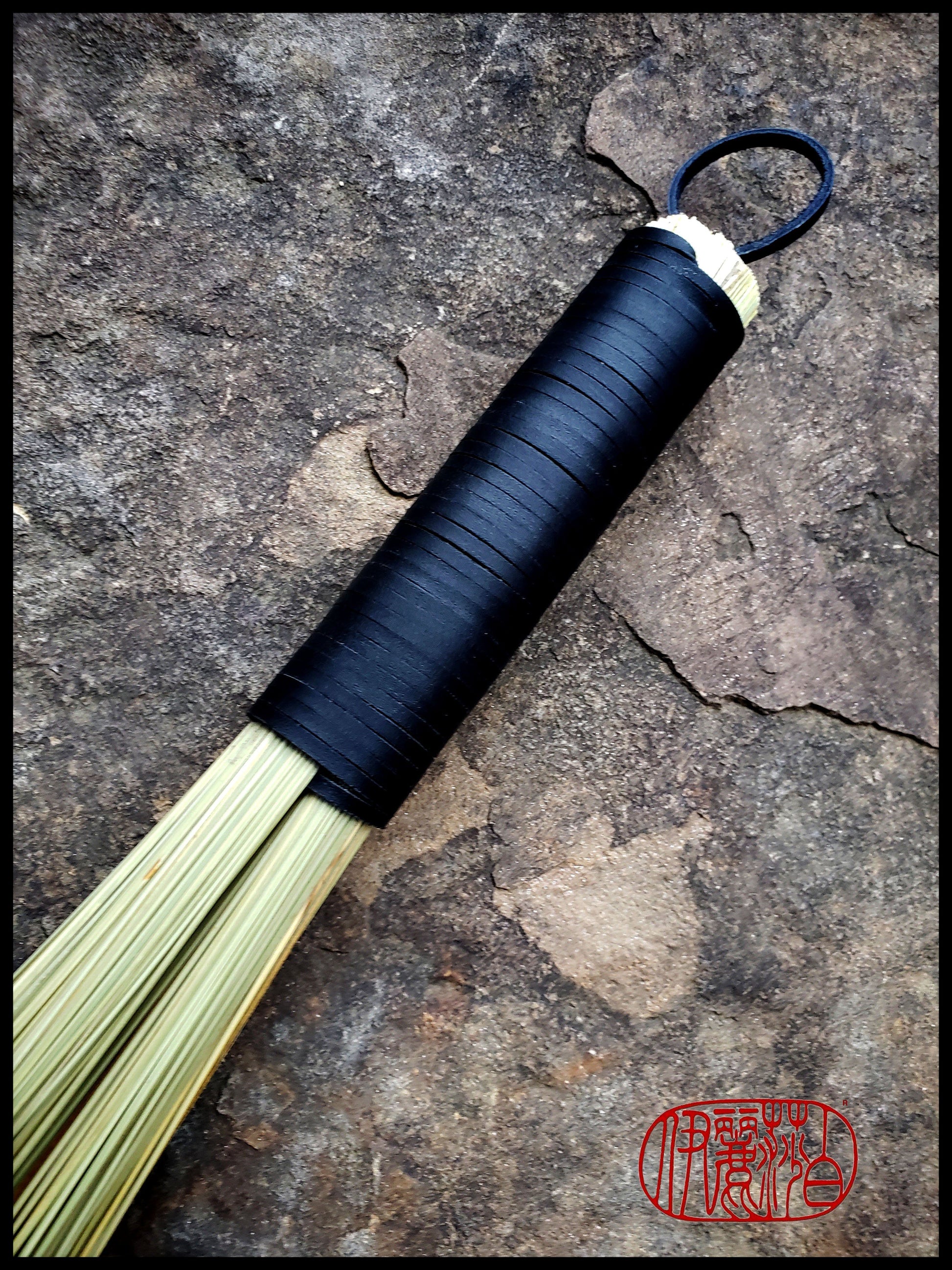 Handmade African Broom Fiber (16 Inches Long Total) Paint Brush Art Supplies Elizabeth Schowachert Art