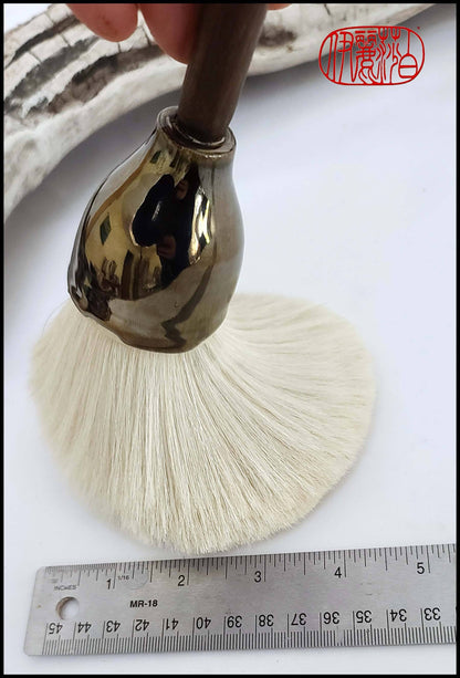 Horsehair Sumi-e Paintbrushes with Ceramic Ferrules MSB #1, #2 & #3 Art Supplies Elizabeth Schowachert Art