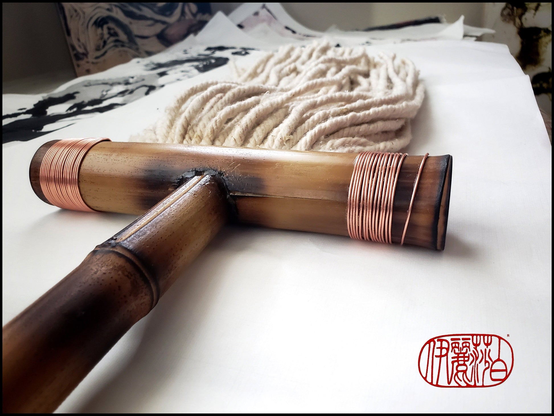 Large Cotton Fiber Sumi-e Brush Art Supplies Elizabeth Schowachert Art