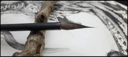 Natural Sable Paintbrush With Pointed Tip #12 Elizabeth Schowachert Art