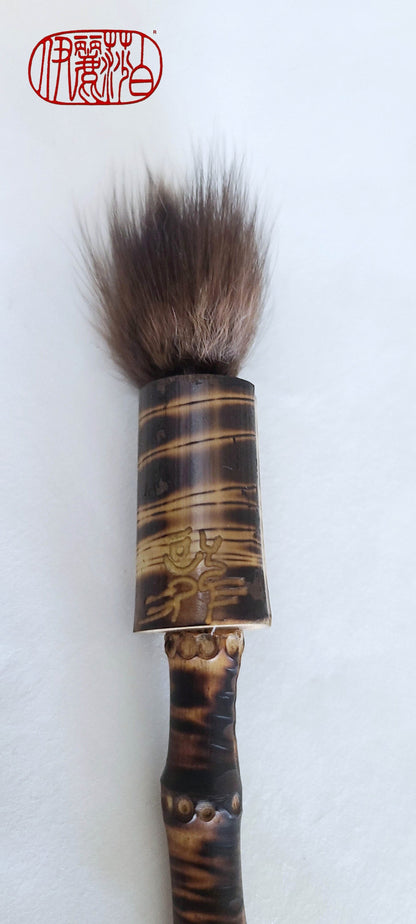 Natural Sable Paintbrush With Pointed Tip Sable Paintbrush Elizabeth Schowachert Art