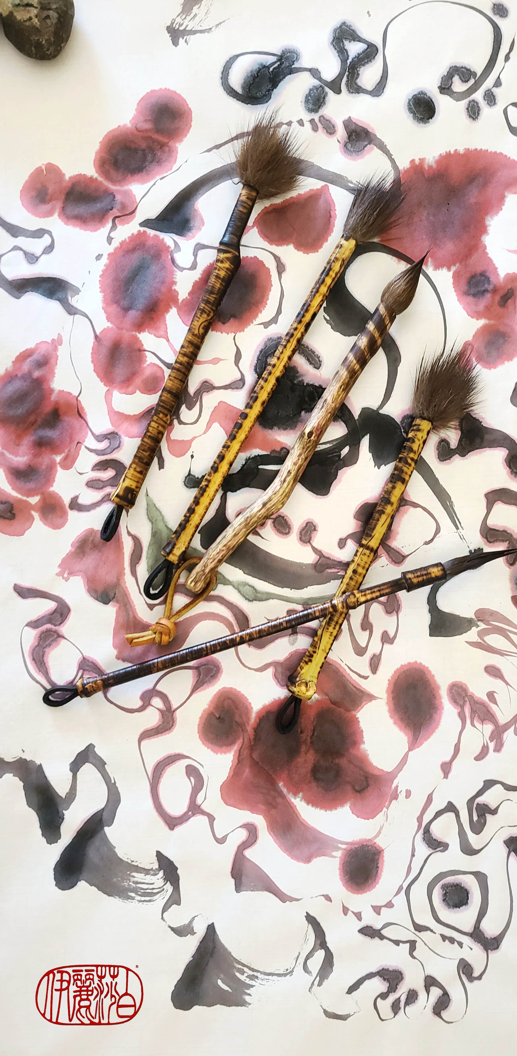 Natural Sable Paintbrushes With Pointed Tips Paintbrushes Elizabeth Schowachert Art