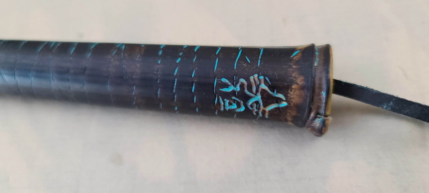 Natural Skunk Paintbrush With Black Bamboo Handle SB312 Paintbrush Elizabeth Schowachert Art