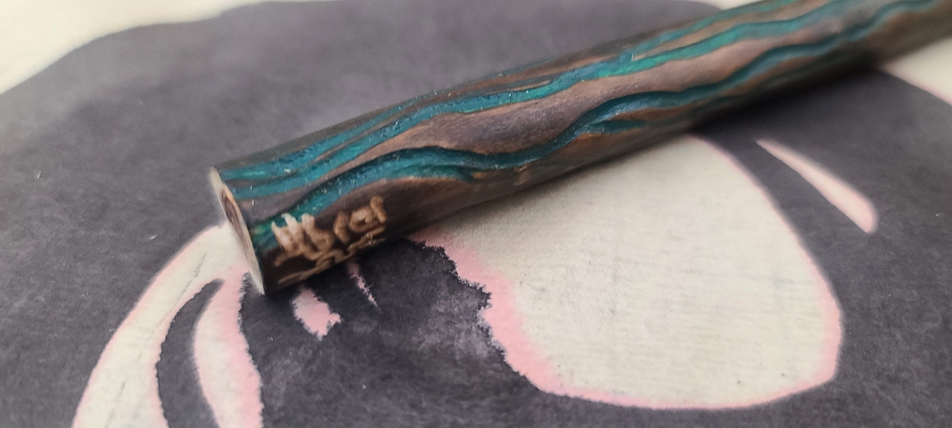Needle Point Stylus with Driftwood Handles Art Supplies Elizabeth Schowachert Art