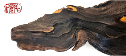 "River" Driftwood Painter's Brush Rest Art Supplies Elizabeth Schowachert Art