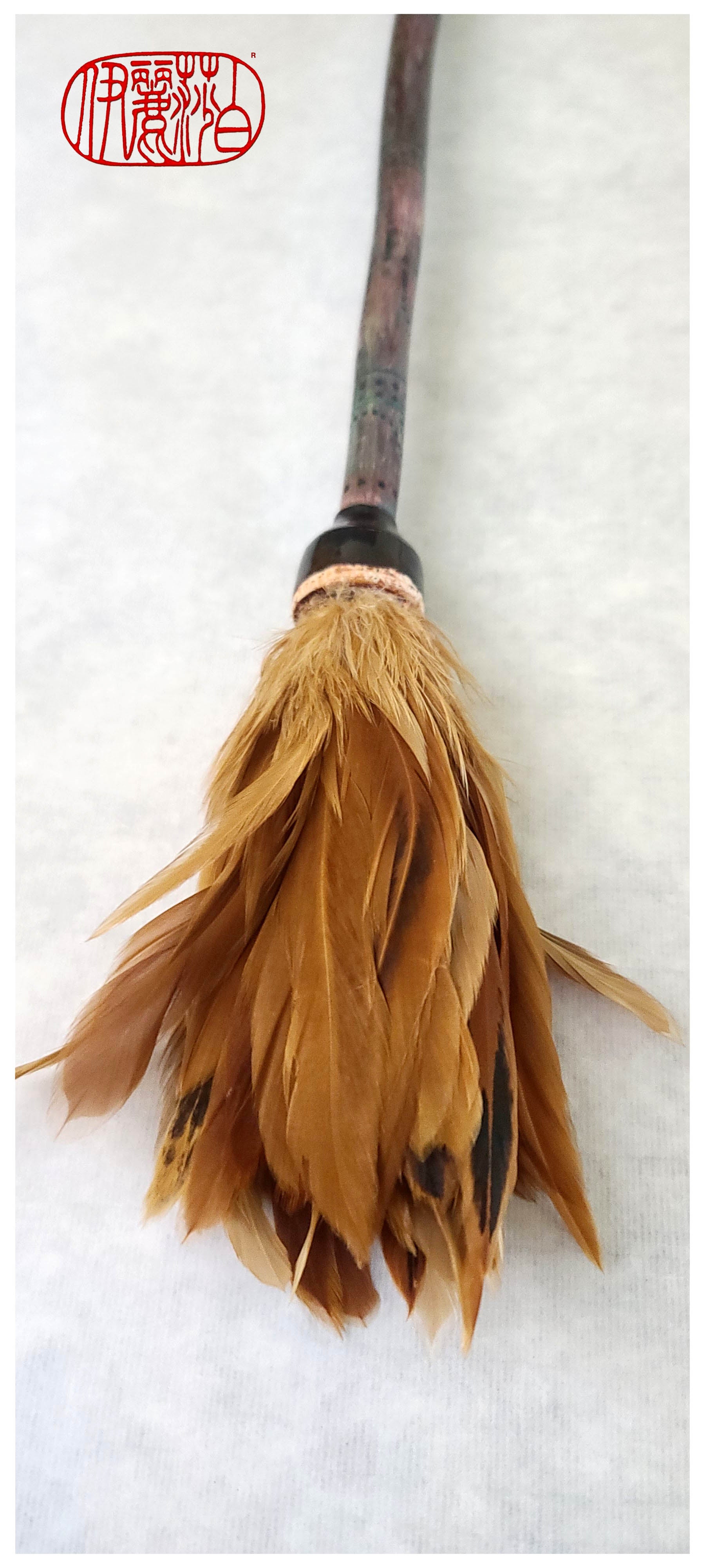 Wooden Paint Brush Holder - (Rotating) - Birdz of a Feather