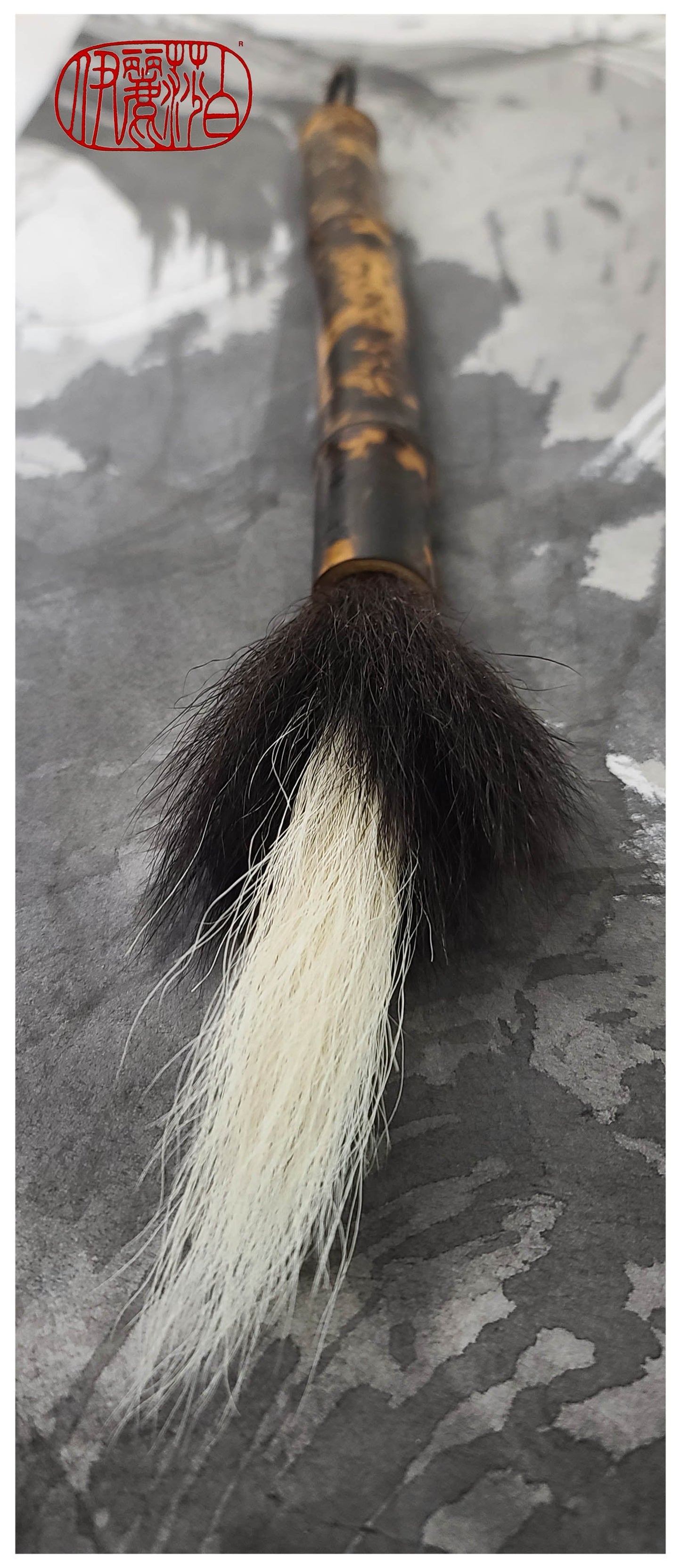 Skunk Tail Sumi-e Paintbrush SPB #115 Art Supplies Elizabeth Schowachert Art