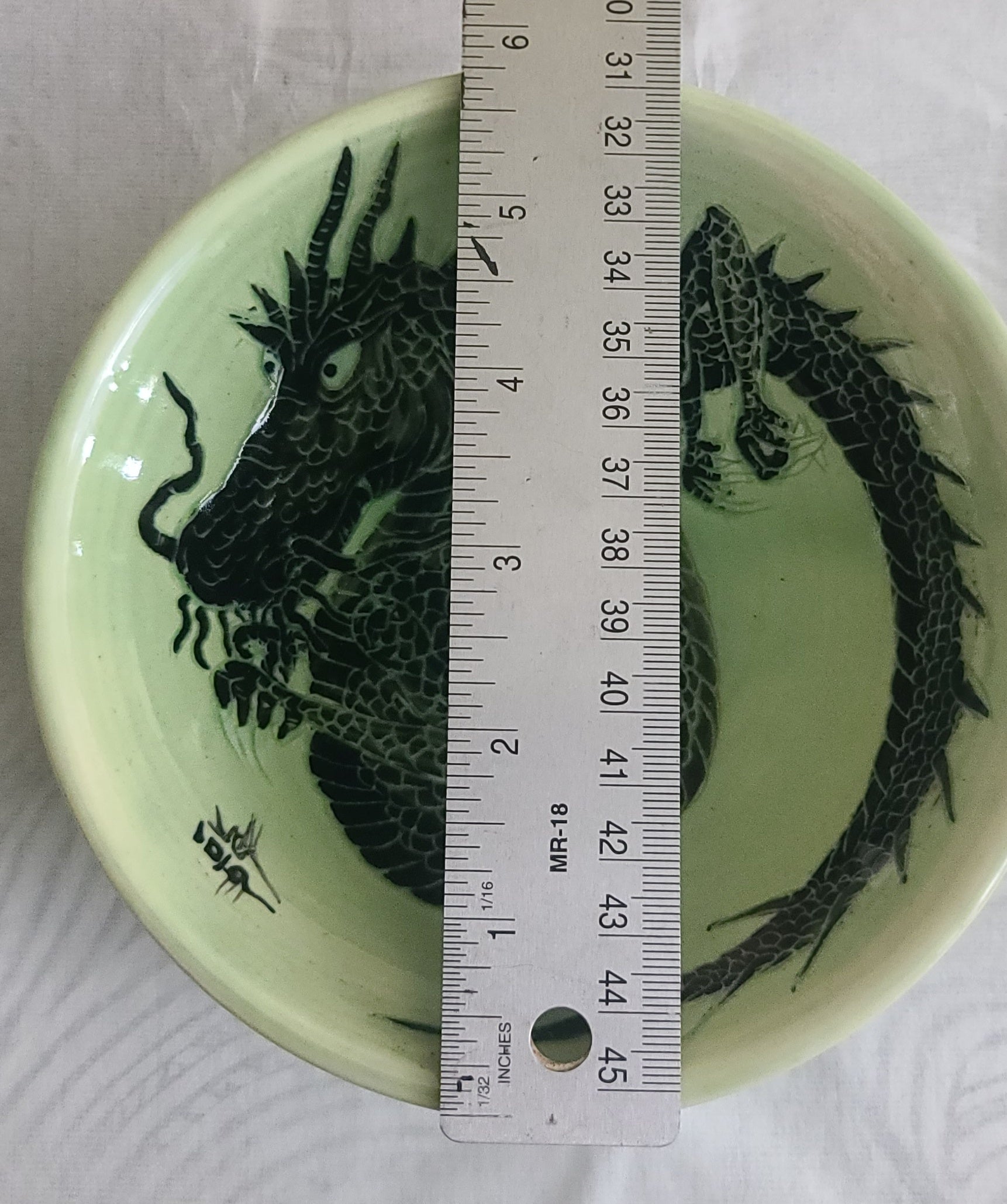 Smaller Stoneware Dragon Bowl B7 Ceramic & Pottery Glazes Elizabeth Schowachert Art