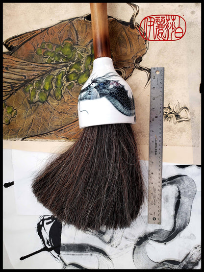 Standard | Large Sumi-e Brush With Nylon Hanging Rope Elizabeth Schowachert Art