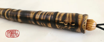 Stiff Bristle Silicone Paint Brush With Bamboo Handle SRB 101 Art Supplies Elizabeth Schowachert Art