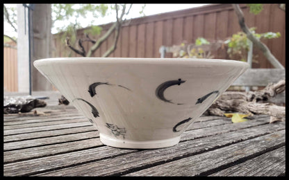 Stoneware Ink Bowl Art Supplies Elizabeth Schowachert Art